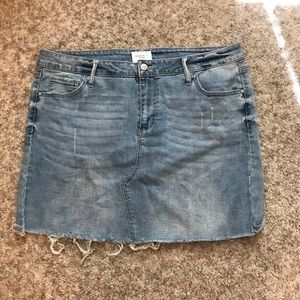 Blue Jean mini skirt